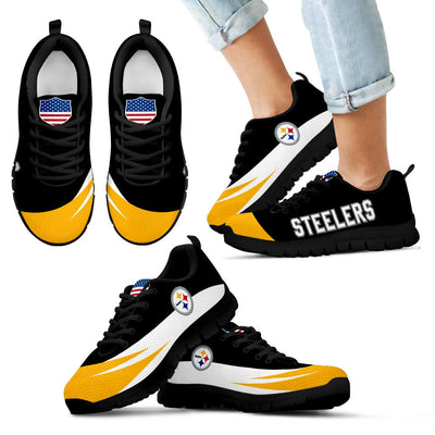 Awesome Gift Logo Pittsburgh Steelers Sneakers