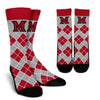 Gorgeous Miami RedHawks Argyle Socks