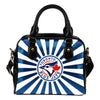 Central Awesome Paramount Luxury Toronto Blue Jays Shoulder Handbags