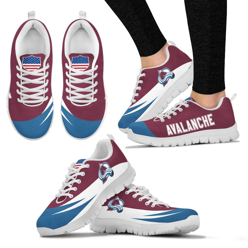 Awesome Gift Logo Colorado Avalanche Sneakers