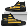 American Flag Southern Miss Golden Eagles High Top Shoes