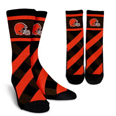 Sports Highly Dynamic Beautiful Cleveland Browns Crew Socks