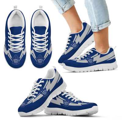 Three Amazing Good Line Charming Logo Toronto Maple Leafs Sneakers