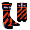 Sports Highly Dynamic Beautiful Denver Broncos Crew Socks