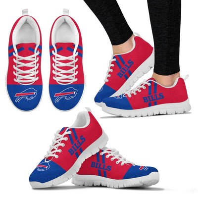 Line Stripe Logo Bottom Buffalo Bills Sneakers