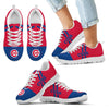 Line Stripe Logo Bottom Chicago Cubs Sneakers