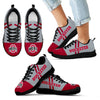 Line Stripe Logo Bottom Ohio State Buckeyes Sneakers