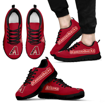 Magnificent Arizona Diamondbacks Amazing Logo Sneakers