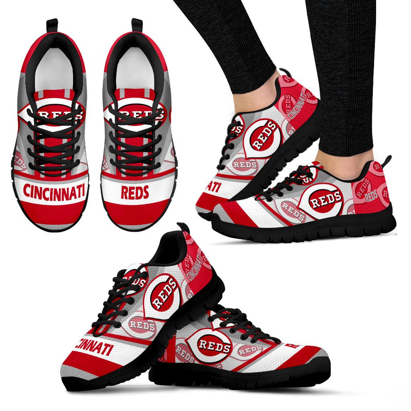 Three Impressing Point Of Logo Cincinnati Reds Sneakers