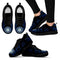 Tribal Flames Pattern Seattle Mariners Sneakers
