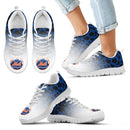 Leopard Pattern Awesome New York Mets Sneakers