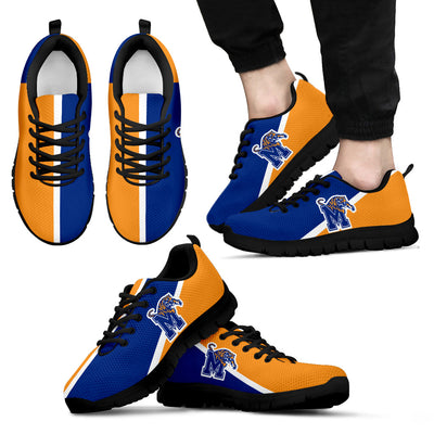 Dynamic Aparted Colours Beautiful Logo Memphis Tigers Sneakers