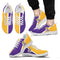 Dynamic Aparted Colours Beautiful Logo LSU Tigers Sneakers