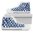 Puzzle Logo With Tampa Bay Lightning High Top Shoes