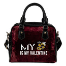 My Valentine Fashion Georgia Tech Yellow Jackets Shoulder Handbags