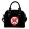 Valentine Sweet Houston Cougars Dart Couple Love Shoulder Handbags