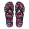 Colorful Pride Flag Colorado Avalanche Flip Flops