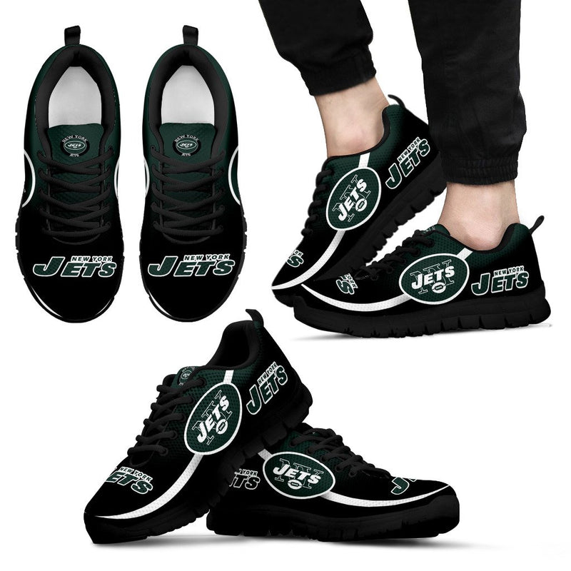 Mystery Straight Line Up New York Jets Sneakers