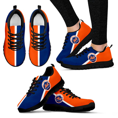 Dynamic Aparted Colours Beautiful Logo New York Mets Sneakers