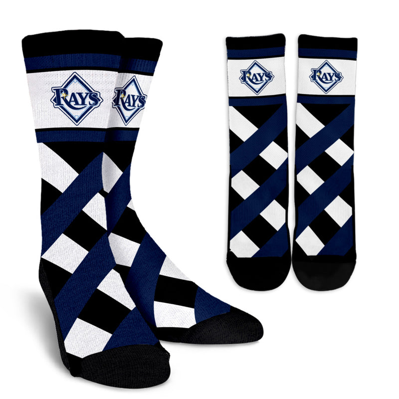Sports Highly Dynamic Beautiful Tampa Bay Rays Crew Socks
