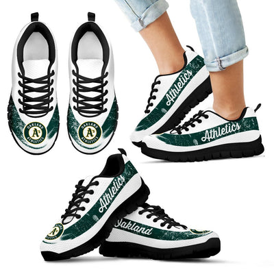 Cool Line Logo Oakland Athletics Sneakers