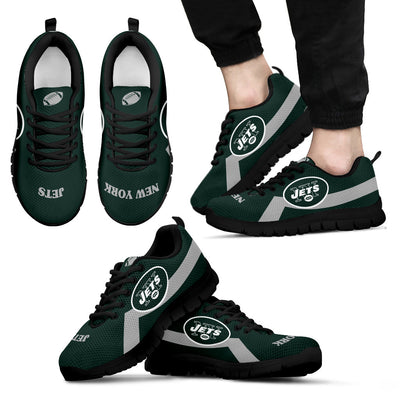 New York Jets Line Logo Sneakers