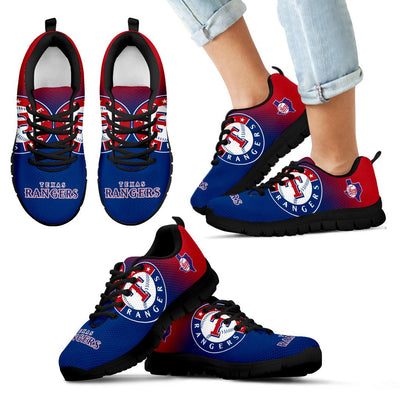 Colorful Unofficial Texas Rangers Sneakers