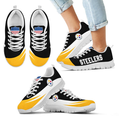 Awesome Gift Logo Pittsburgh Steelers Sneakers