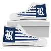 American Flag Rice Owls High Top Shoes
