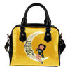 I Love My Green Bay Packers To The Moon And Back Shoulder Handbags - Best Funny Store
