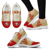 Line Stripe Logo Bottom San Francisco 49ers Sneakers