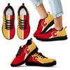 Dynamic Aparted Colours Beautiful Logo Calgary Flames Sneakers