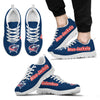 Magnificent Columbus Blue Jackets Amazing Logo Sneakers