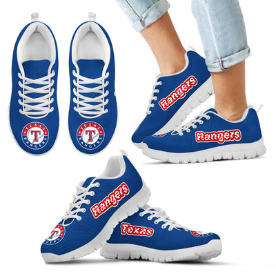 Magnificent Texas Rangers Amazing Logo Sneakers