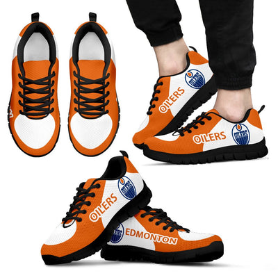 Edmonton Oilers Top Logo Sneakers