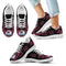 Tribal Flames Pattern Colorado Avalanche Sneakers