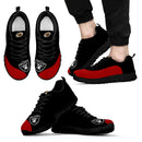 Valentine Love Red Colorful Oakland Raiders Sneakers