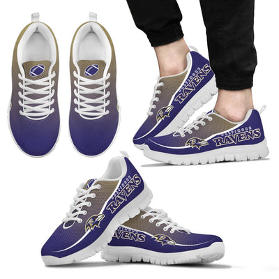 Colorful Baltimore Ravens Passion Sneakers