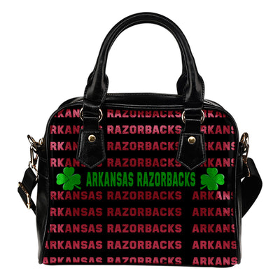 Colorful Arkansas Razorbacks Stunning Letters Shoulder Handbags