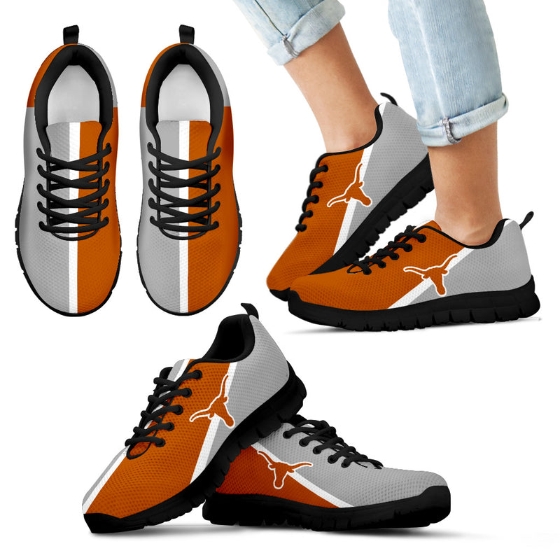 Dynamic Aparted Colours Beautiful Logo Texas Longhorns Sneakers