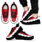 Super Lovely Houston Cougars Sneakers Jagged Saws Creative Draw