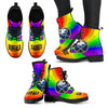 Colorful Rainbow Buffalo Sabres Boots