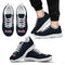 Marvelous Striped Stunning Logo Atlanta Braves Sneakers
