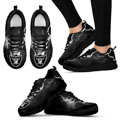 Oakland Raiders Thunder Power Sneakers