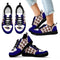 Great Football Love Frame Baltimore Ravens Sneakers