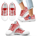 Heart Flying Valentine Sweet Logo San Diego Padres Sneakers
