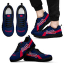 Atlanta Braves Line Logo Sneakers