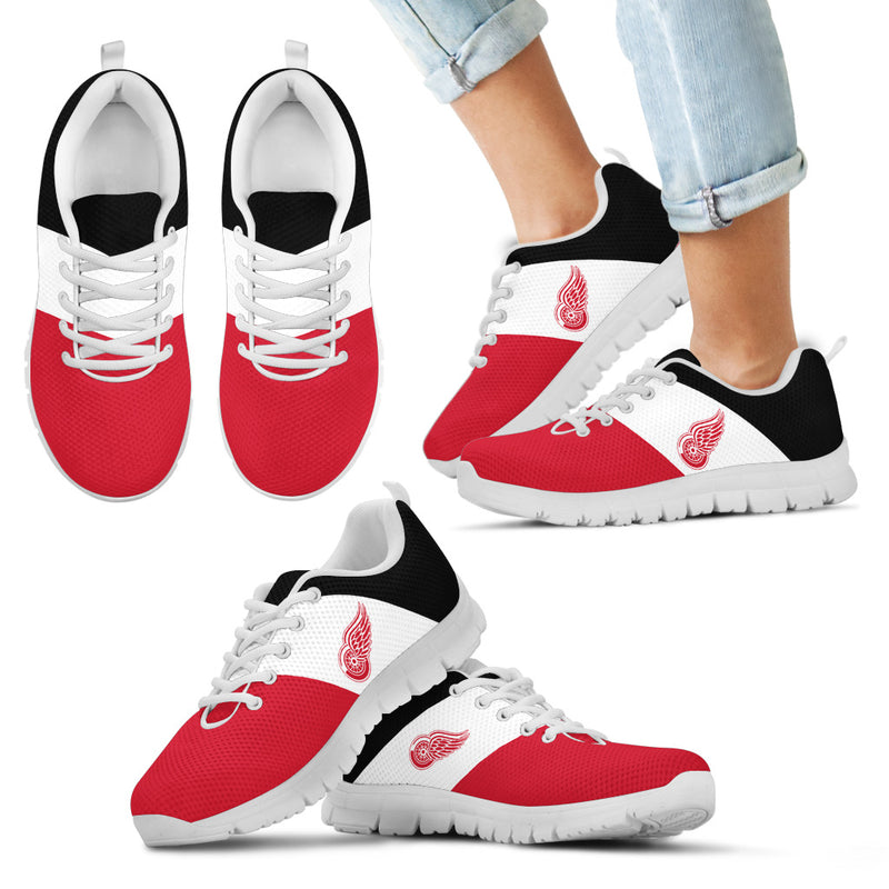 Separate Colours Section Superior Detroit Red Wings Sneakers