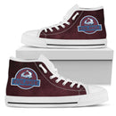 Jurassic Park Colorado Avalanche High Top Shoes V2
