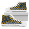 Puzzle Logo With Notre Dame Fighting Irish High Top Shoes